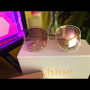 Chloe Carlina Peach Gold Gradient